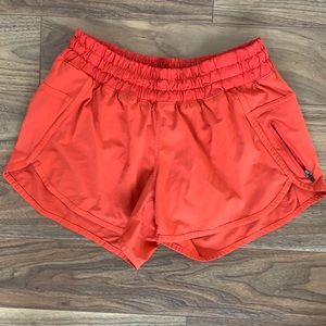 Lululemon Red Running Shorts Size 6